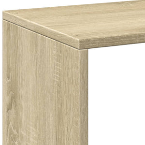 Bokhylla/Rumsavdelare sonoma-ek 102x29x103,5 cm konstruerat trä