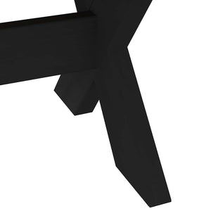 Soffbord NOAIN X-formade ben 120x60x40 cm massiv furu