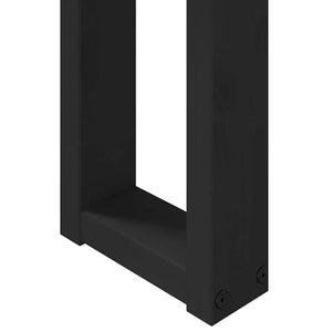 Konsolbord NOAIN U-formade ben 120x30x75 cm massiv furu