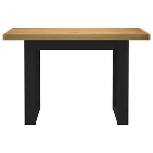 Skrivbord NOAIN U-formade ben 120x50x75 cm massiv furu