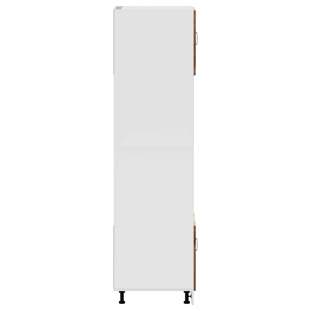 Ugnsskåp 2 st Kalmar åldrat trä konstruerat trä