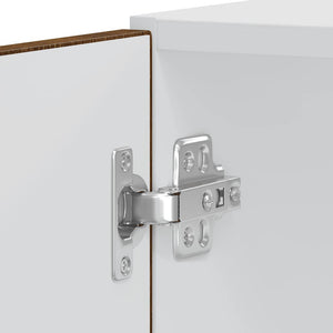 Ugnsskåp 2 st Porto brun ek konstruerat trä