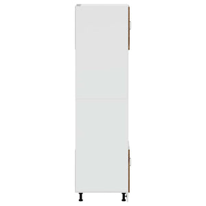 Ugnsskåp 2 st Porto åldrat trä konstruerat trä