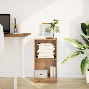 Bokhylla ek 40x24x76 cm konstruerat trä