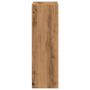 Bokhylla ek 40x24x76 cm konstruerat trä