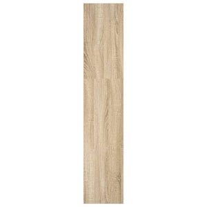 Bokhylla sonoma-ek 40x30x152 cm konstruerat trä