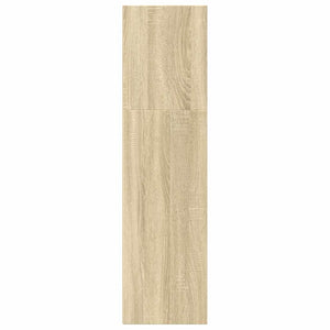 Bokhylla sonoma-ek 60x30x114 cm konstruerat trä