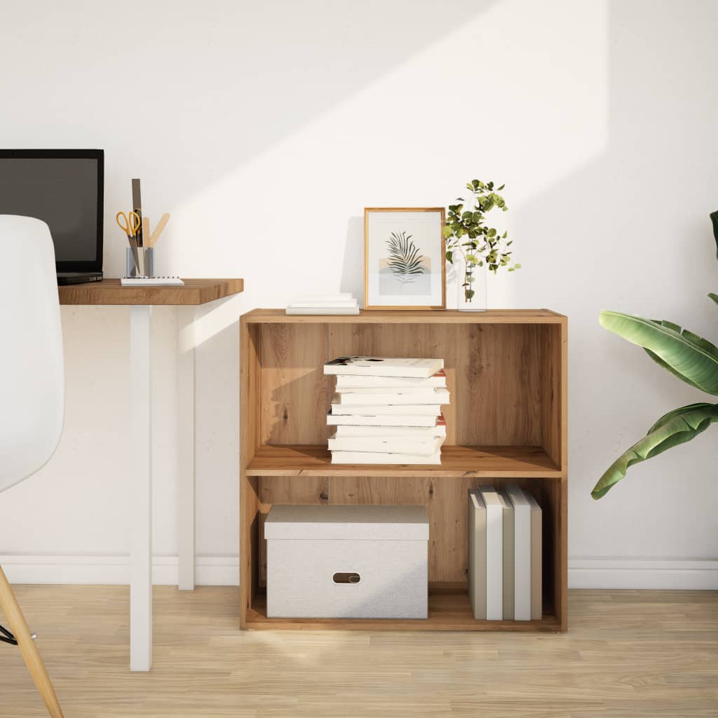 Bokhylla ek 80x30x77 cm konstruerat trä