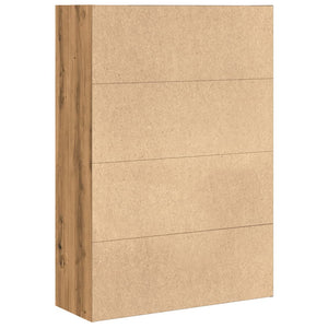 Bokhylla ek 80x30x114 cm konstruerat trä