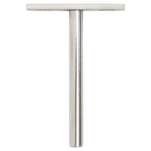 Konsoler för flytande hyllplan 12st osynlig Ø10x100 mm kolstål