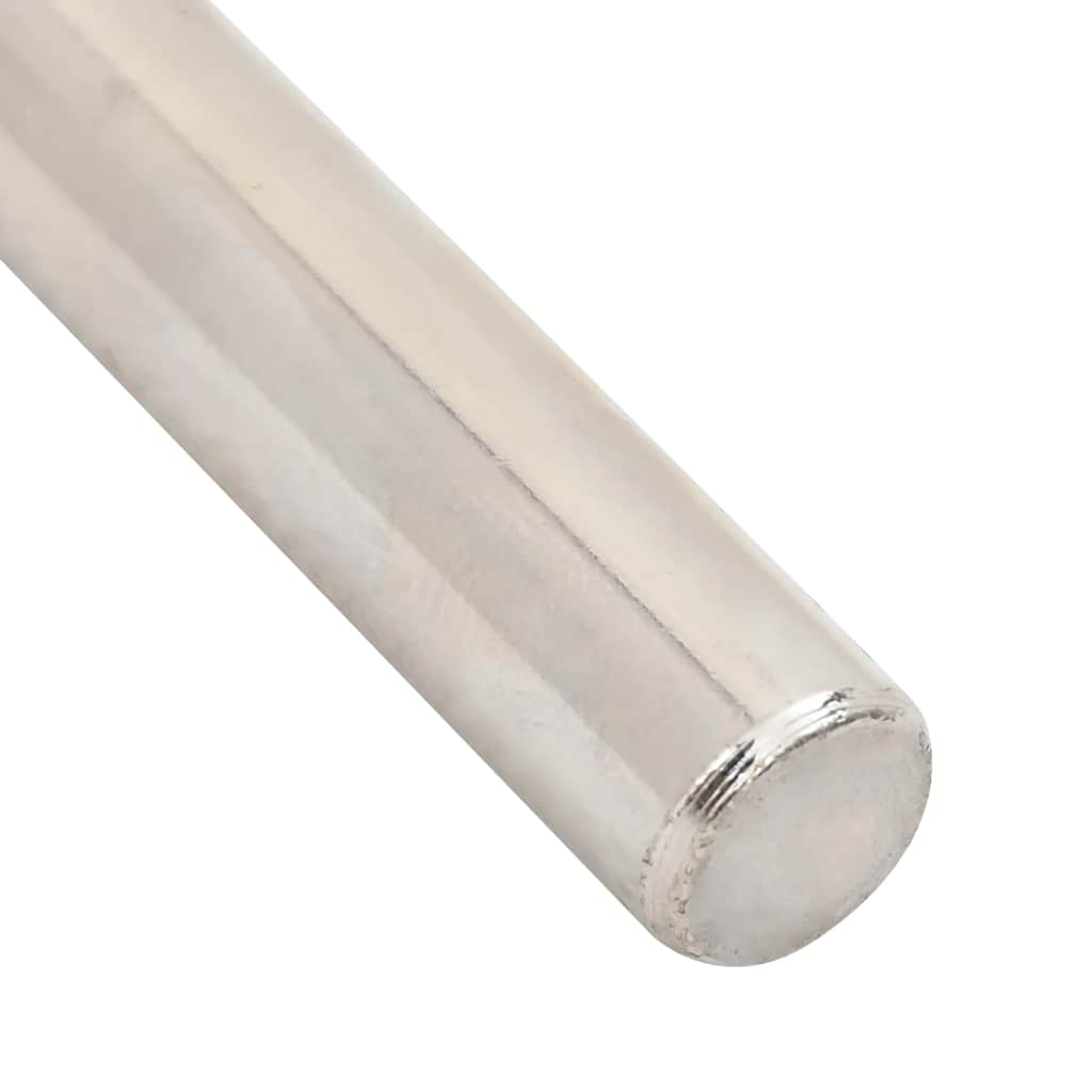 Konsoler för flytande hyllplan 12st osynlig Ø10x100 mm kolstål