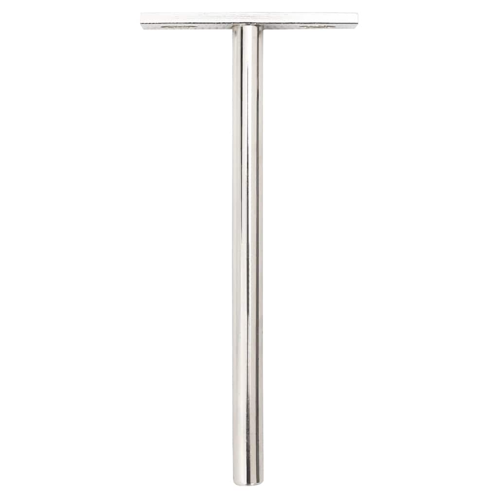 Konsoler för flytande hyllplan 12st osynlig Ø10x150 mm kolstål