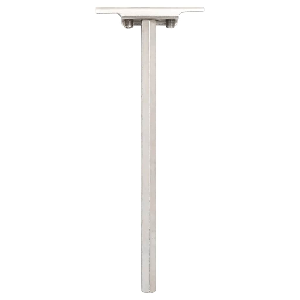 Konsoler för flytande hyllplan 12st osynlig Ø12x200 mm kolstål