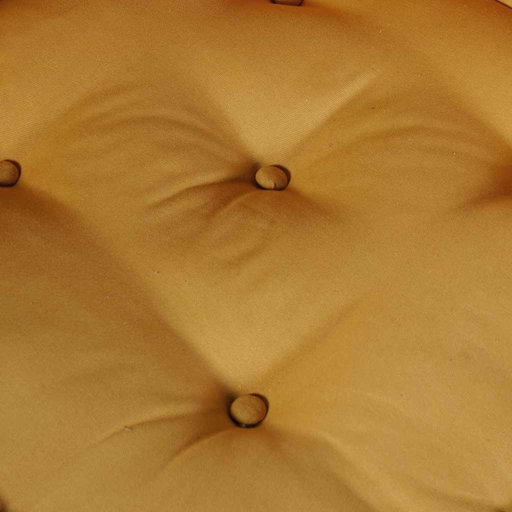 Modulär soffa 2 pcs Gul 140 x 70 x 36 cm tyg