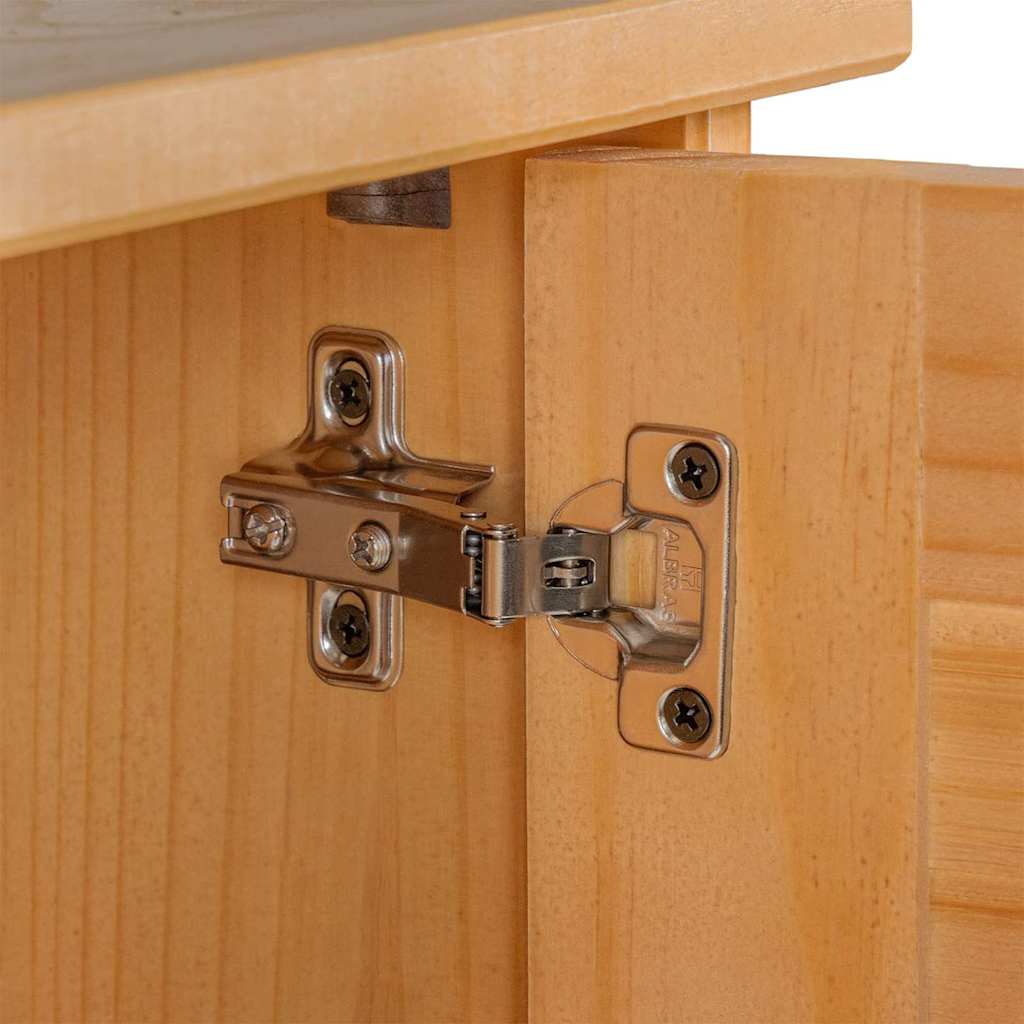 Diskbänksskåp med dörr VIGO Brun och honungsgul 68 x 34 x 59 cm