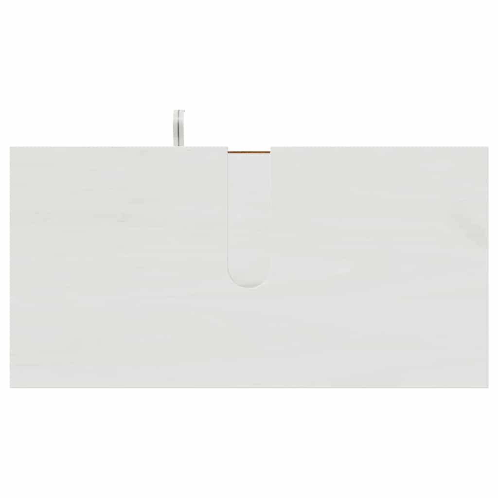 Diskbänksskåp VIGO Vit och antikvit 68 x 34 x 59 cm Massiv furu