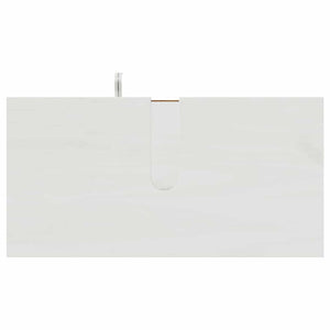 Diskbänksskåp VIGO Vit och antikvit 68 x 34 x 59 cm Massiv furu