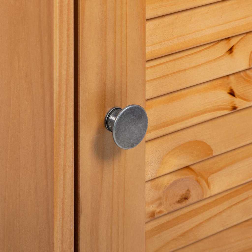 Badrumsskåp med dörr VIGO Brun och honungsgul 37,5 x 34 x 80 cm