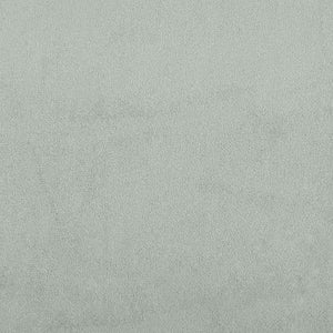 Ramsäng med madrass ljusgrå 160x220 cm sammet