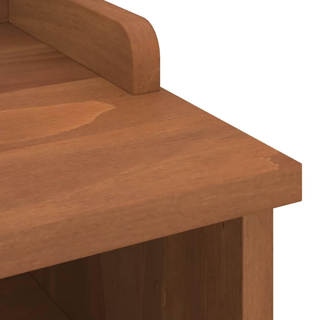 Hallbänk SANDNES 45x40x50 cm massiv trä furu