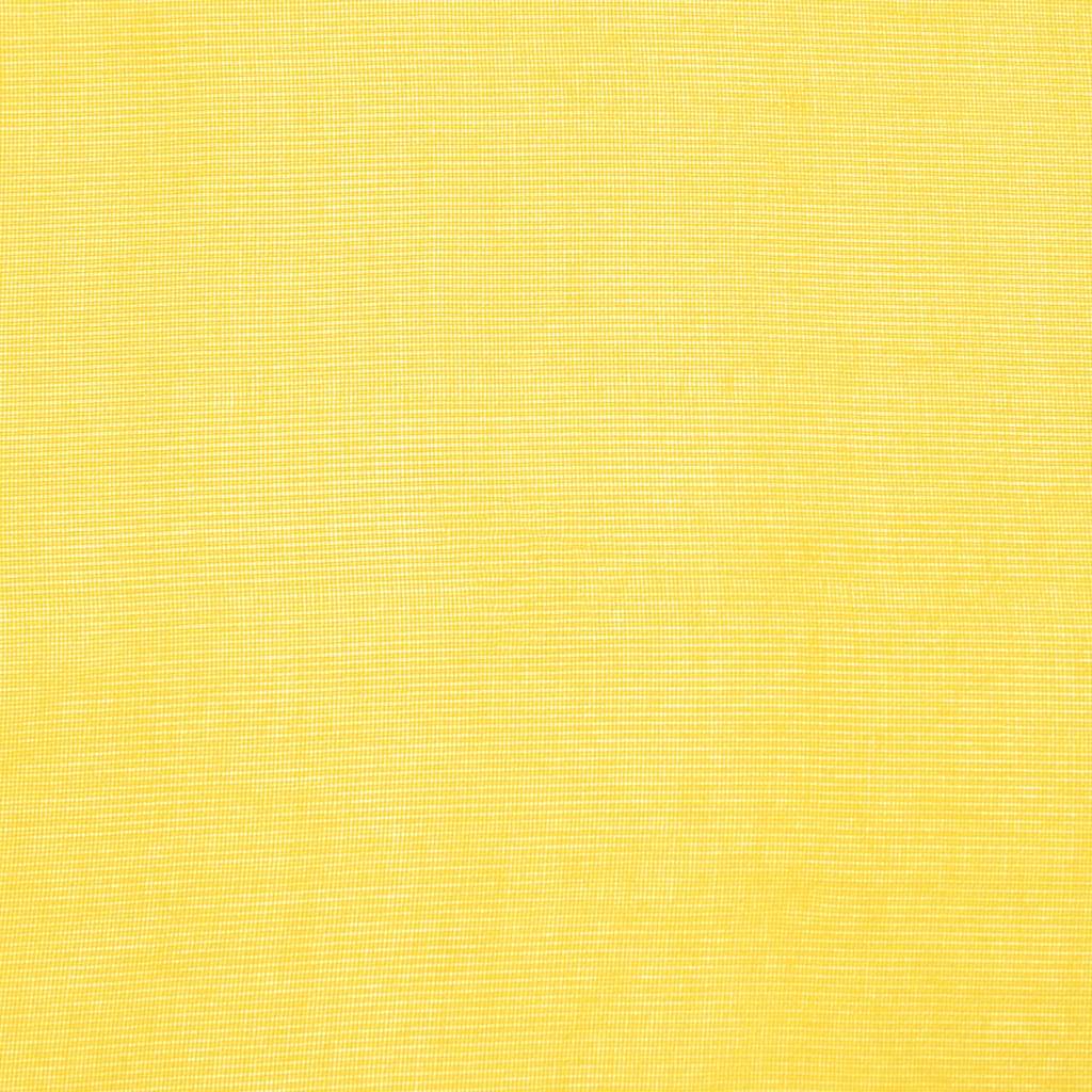 Voile gardiner med öglor 2 st gul 140x225 cm