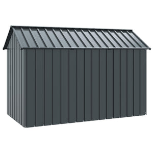 Fågelbur Antracit 215 x 112 x 141 cm Galvaniserat Stål