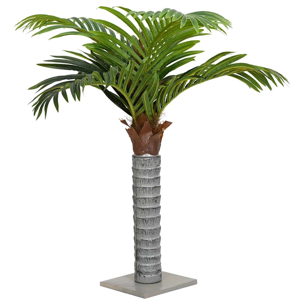 Konstgjord palm 12 blad 150 cm grön