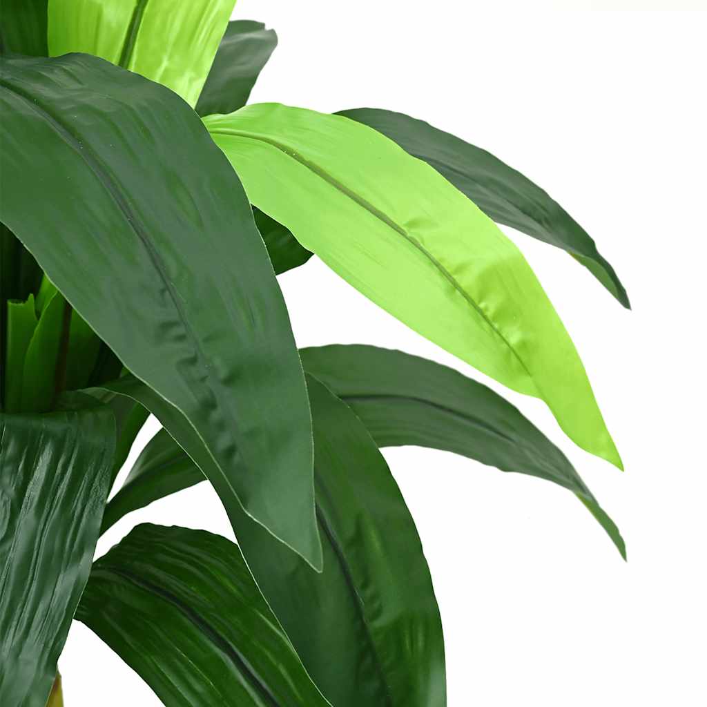 Konstgjort Dracaena-träd 36 blad 180 cm grönt
