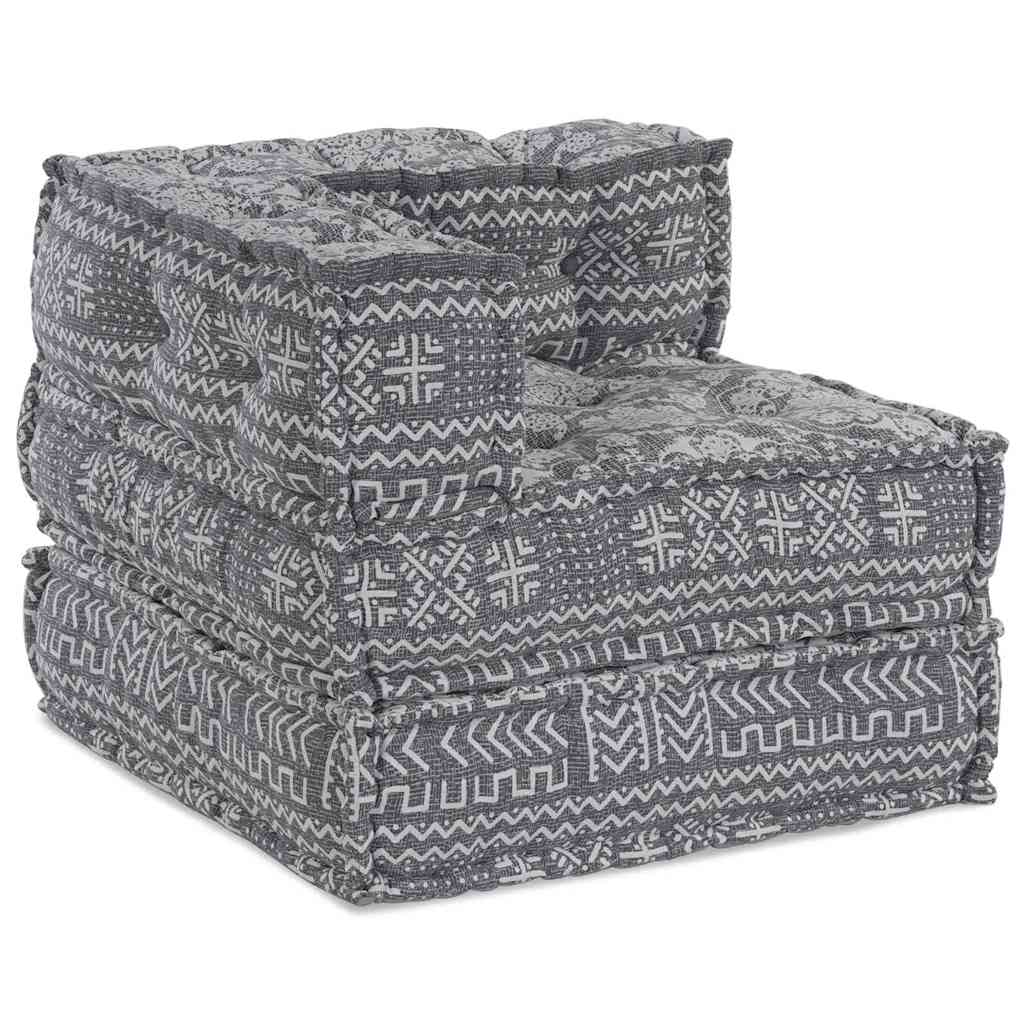 Modul Hörnsoffa Ljusgrå 70 x 70 x 56 cm tyg