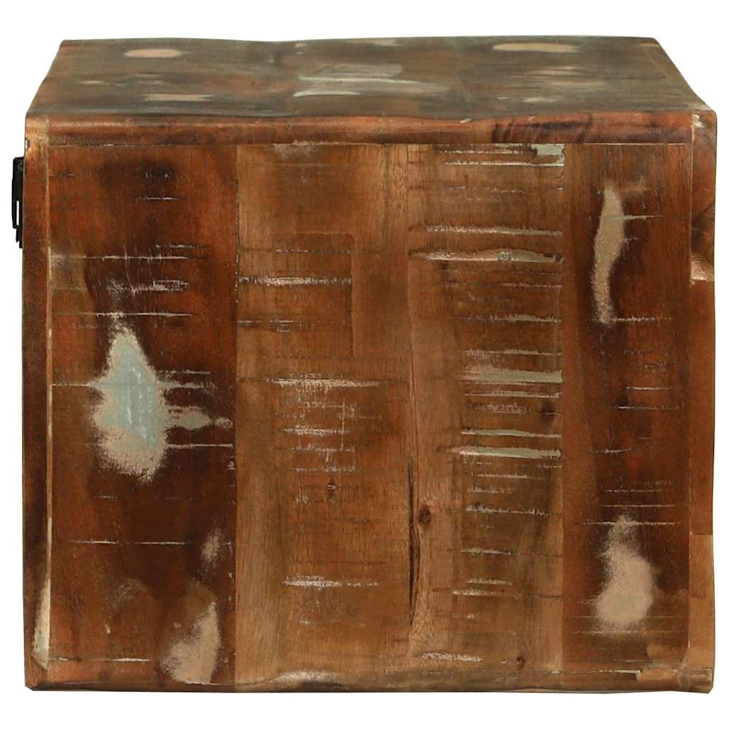 TV-skåp Flerfärgsdesign 60 x 30 x 25 cm Massivt återvunnet trä