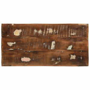 TV-skåp Flerfärgsdesign 60 x 30 x 25 cm Massivt återvunnet trä