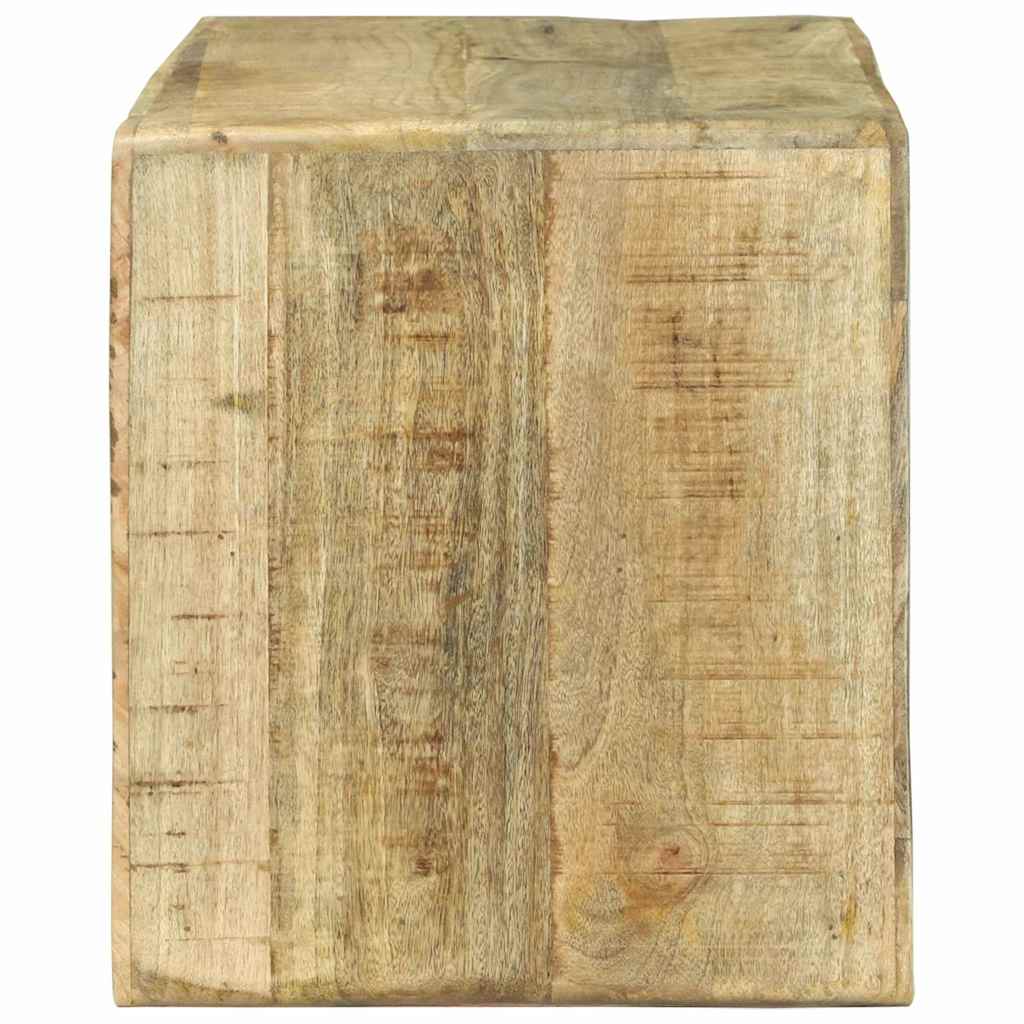 TV-skåp med hylla Brun 80 x 32 x 36 cm Massivt Mangoträ