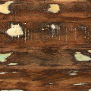 TV-skåp Flerfärgsdesign 100 x 32 x 36 cm Massivt återvunnet trä