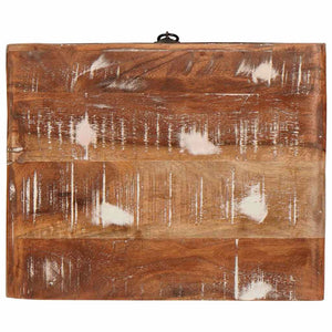 Sidobord med låda Brun 40 x 32 x 46 cm Solid återvunnen trä