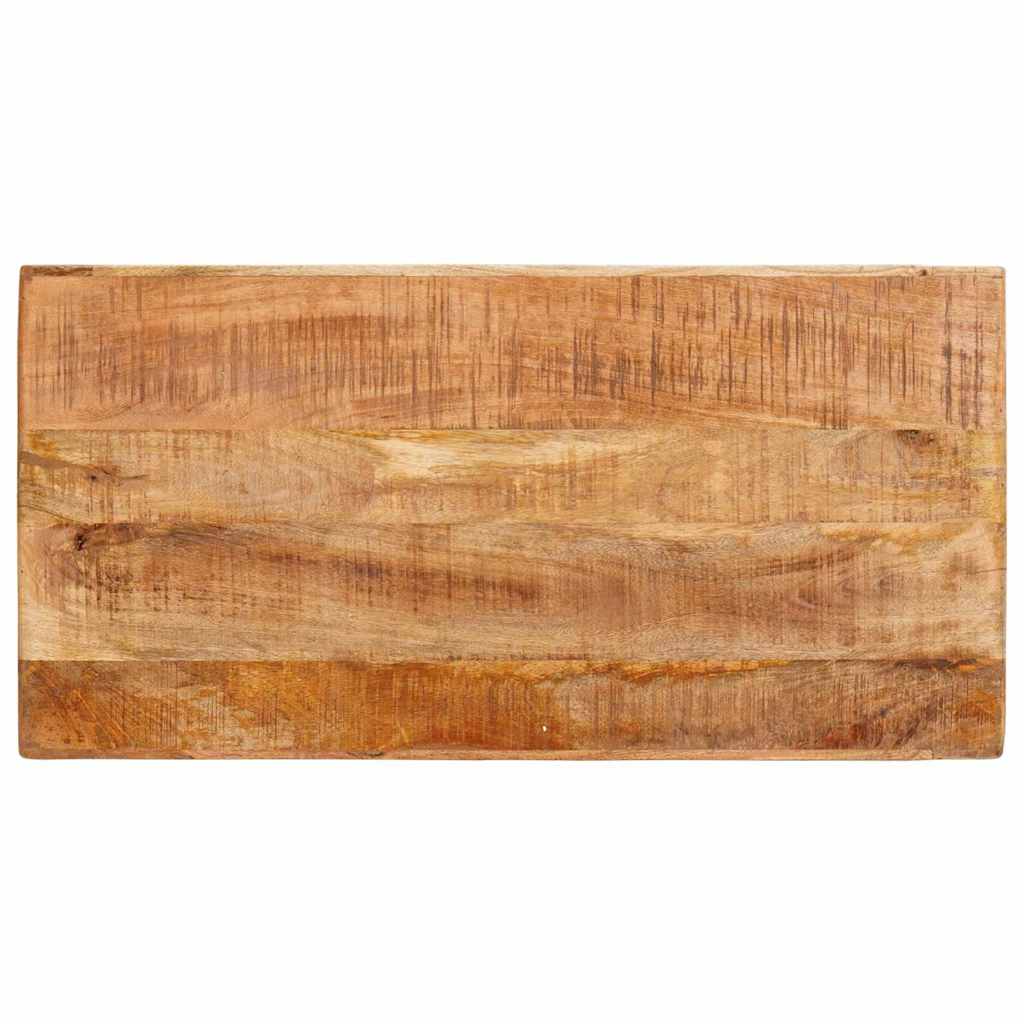 Smyckebord med lagring Brun 90 x 76 x 45 cm Massivt mangoträ