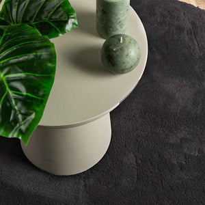 Matta HUARTE Svart 170 x 120 cm 100% Polyester