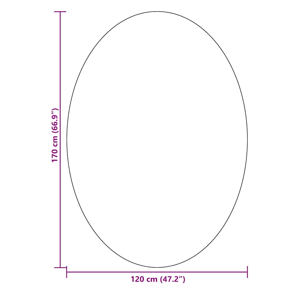 Matta HUARTE Svart 170 x 120 cm 100% Polyester