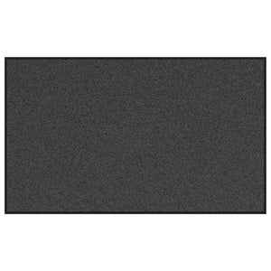 Dörrmatta Antracit och svart 90 x 150 cm Polypropylen och vinyl