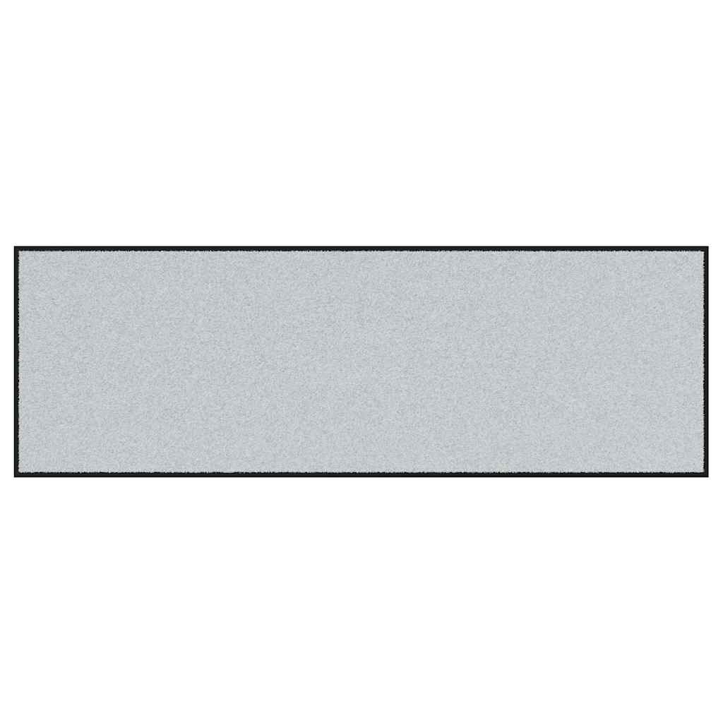Dörrmatta Grå och svart 60 x 180 cm Polypropylen och vinyl