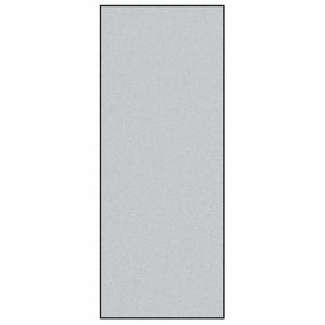 Dörrmatta Grå och svart 120 x 300 cm Polypropylen och vinyl