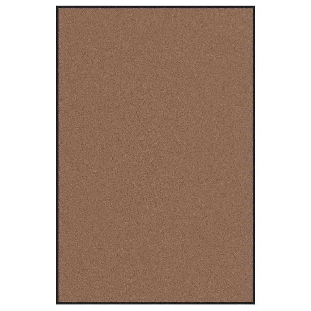 Dörrmatta Brun och svart 120 x 180 cm Polypropylen och vinyl