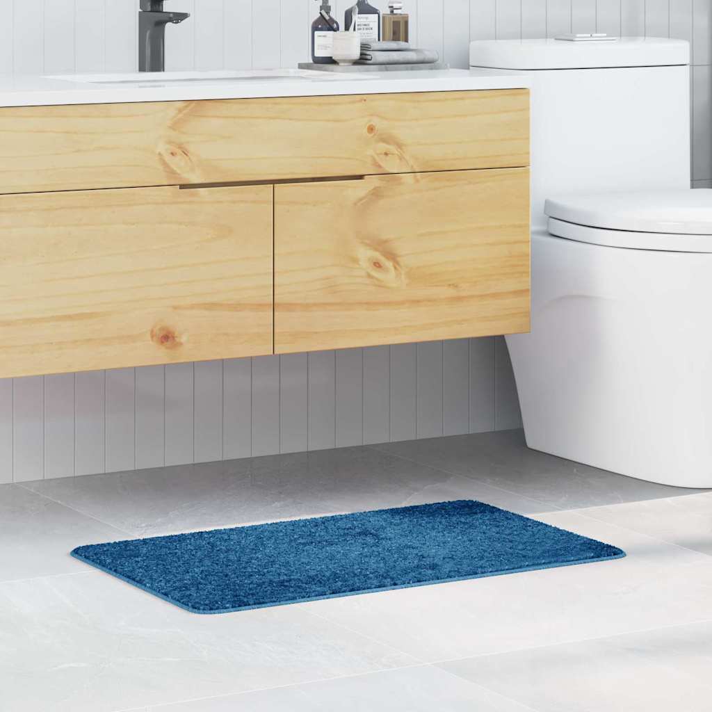 Halkfri Badmatta Blå 50 x 80 cm PP