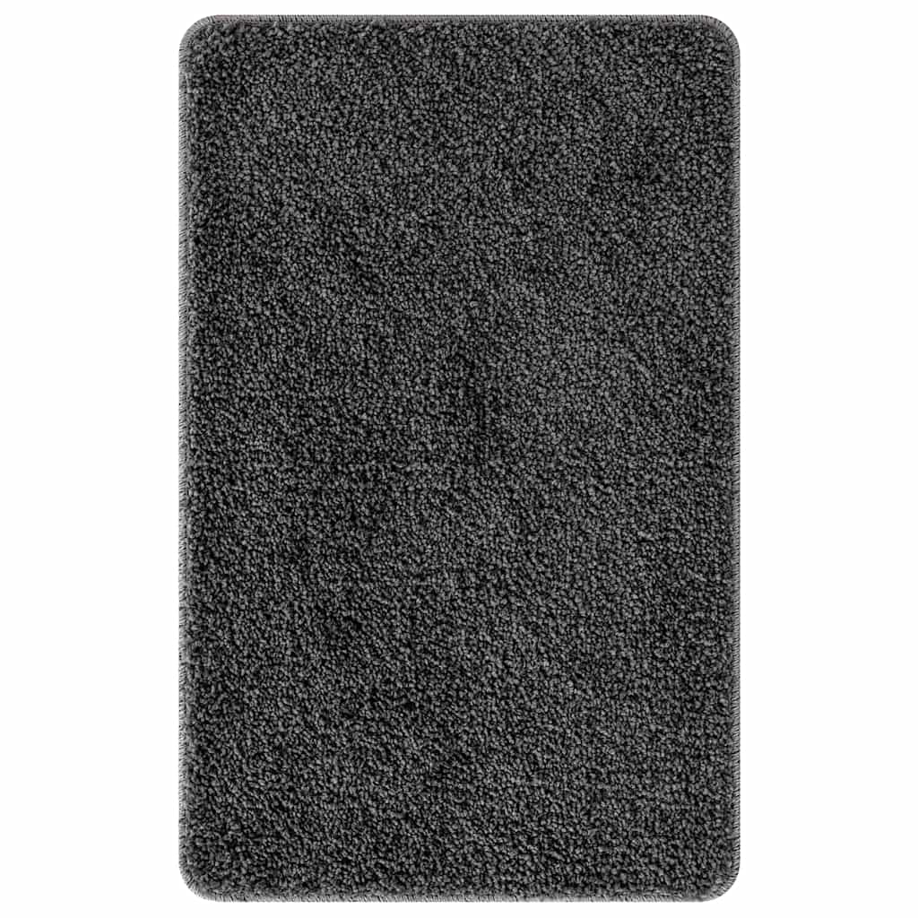 Halkfri Badmatta Mörkgrå 60 x 90 cm PP
