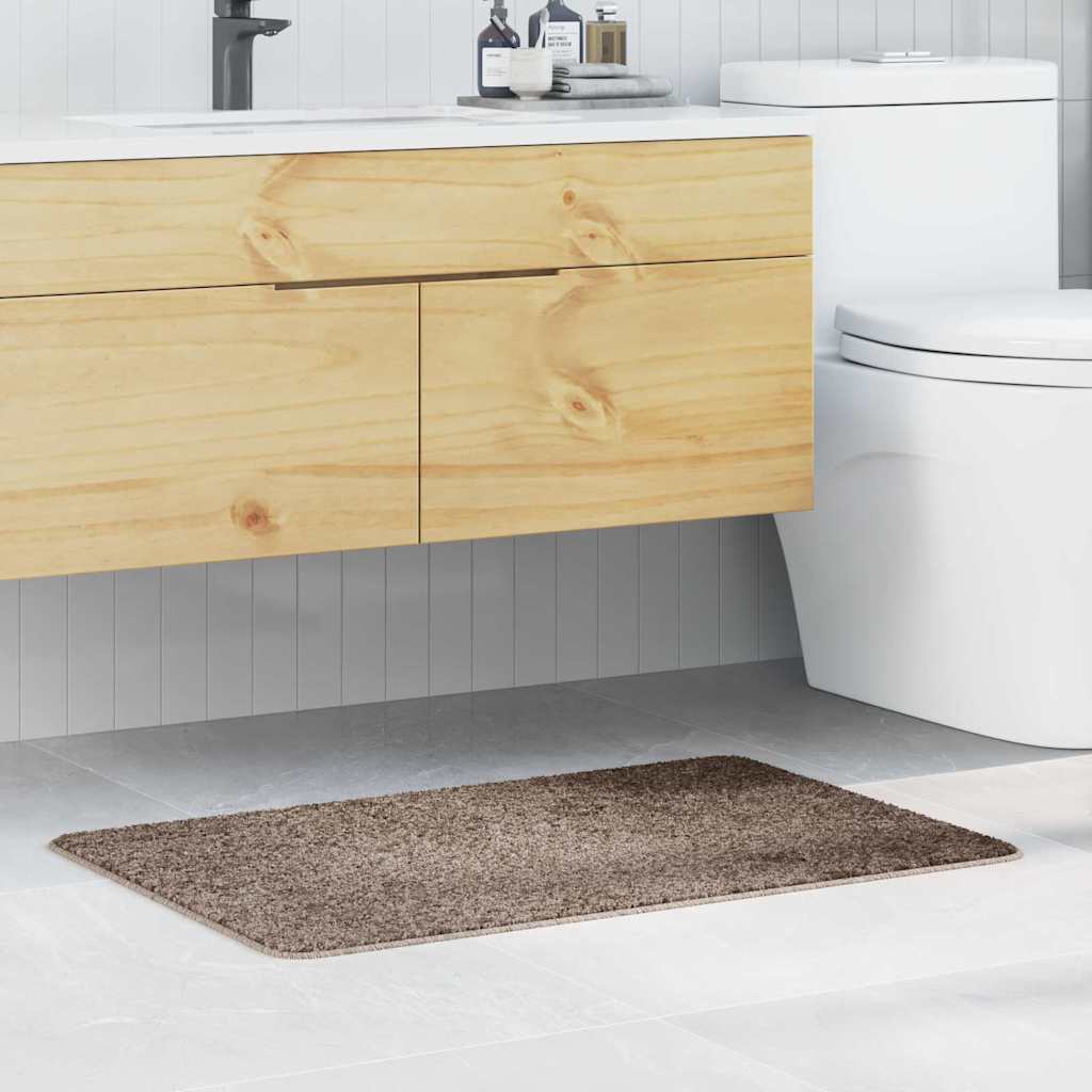 Halkfri Badmatta Brun 60 x 90 cm PP