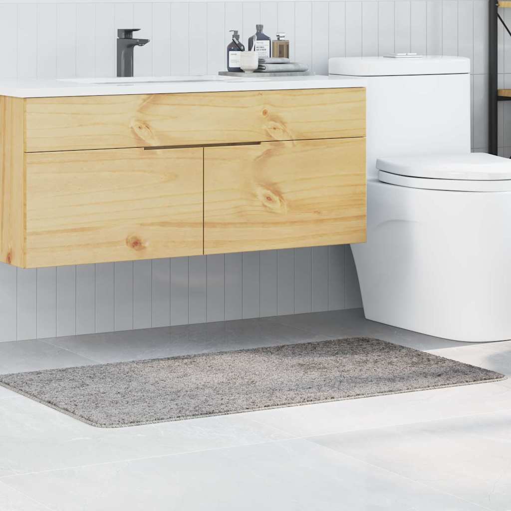 Halkfri Badmatta Grå 70 x 120 cm PP
