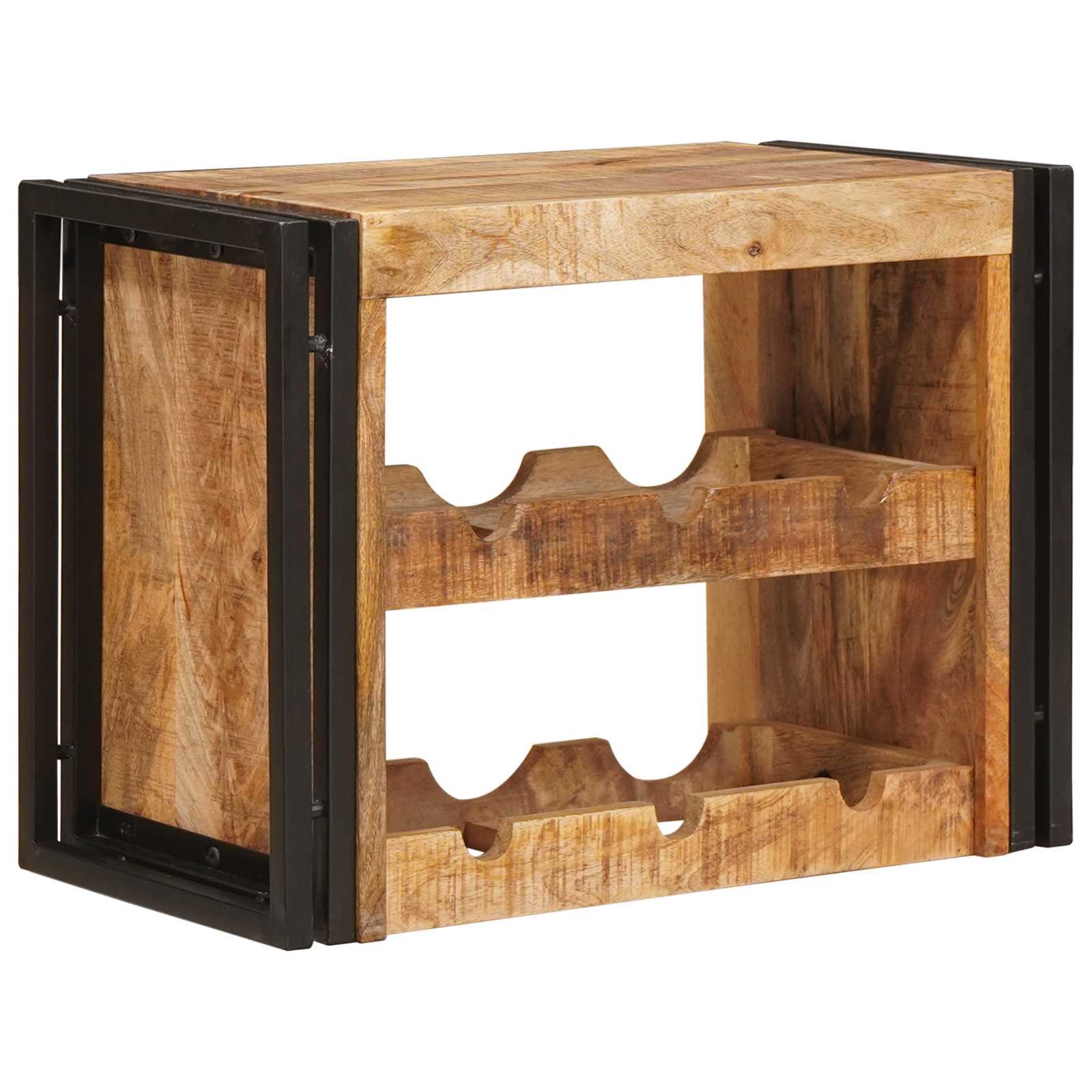 Vinställ Brun 60 x 45 x 33 cm Solid Grov Mangoträ
