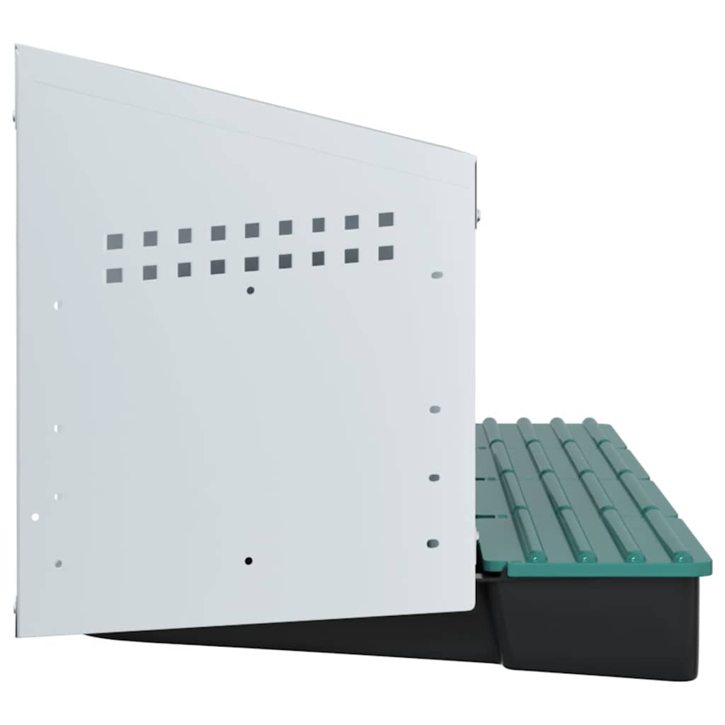 Hönsholk 4 fack Väggmonterad galvaniserad stål