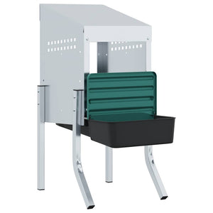 Hönsholk 1 fack med ben galvaniserat stål