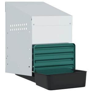 Hönsholk med 1 fack Väggmonterad galvaniserad stål