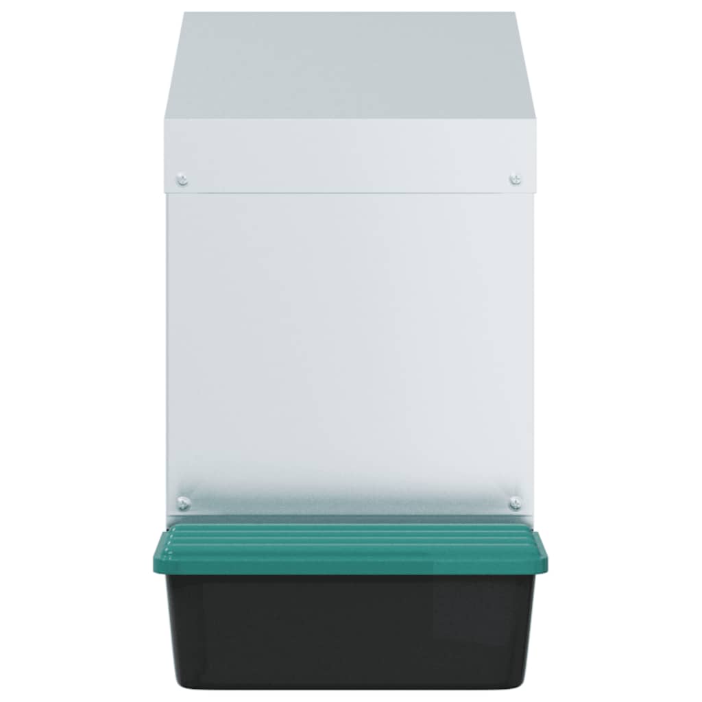 Hönsholk med 1 fack Väggmonterad galvaniserad stål